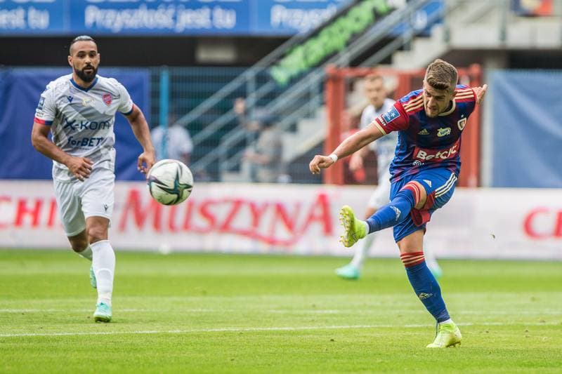 Football. PKO BP Ekstraklasa. Piast Gliwice - Rakow Czestochowa. 25.07.2021