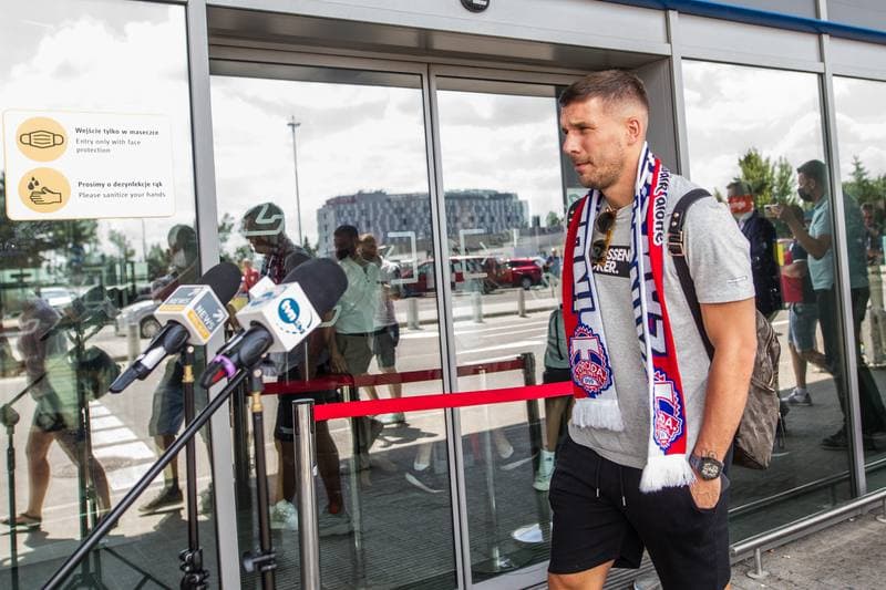 Football. Gornik Zabrze. Press Conference. 07.07.2021