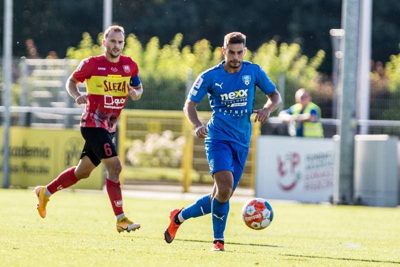 Football. III Liga. LKS Goczalkowice-Zdroj - Sleza Wroclaw. 07.08.2021