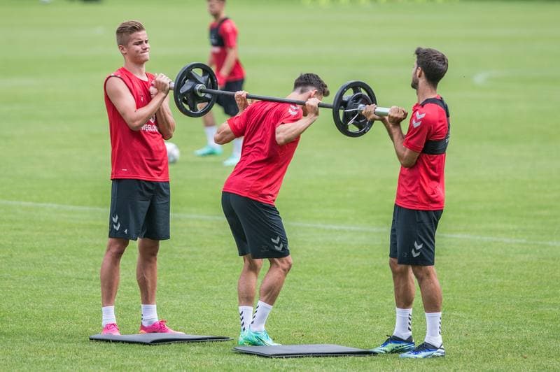 Football. Gornik Zabrze. Training. 09.07.2021
