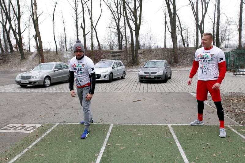 Football. Zaglebie Sosnowiec. Press Conference. 23.02.2018