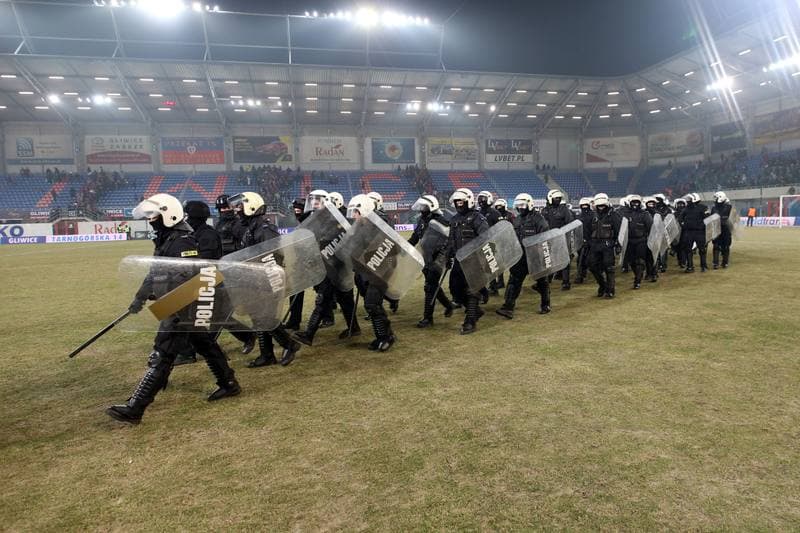 Football. Lotto Ekstraklasa. Piast Gliwice - Gornik Zabrze. 03.03.2018