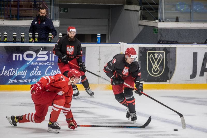 Ice Hockey. Poland national team. Training. 19.08.2021