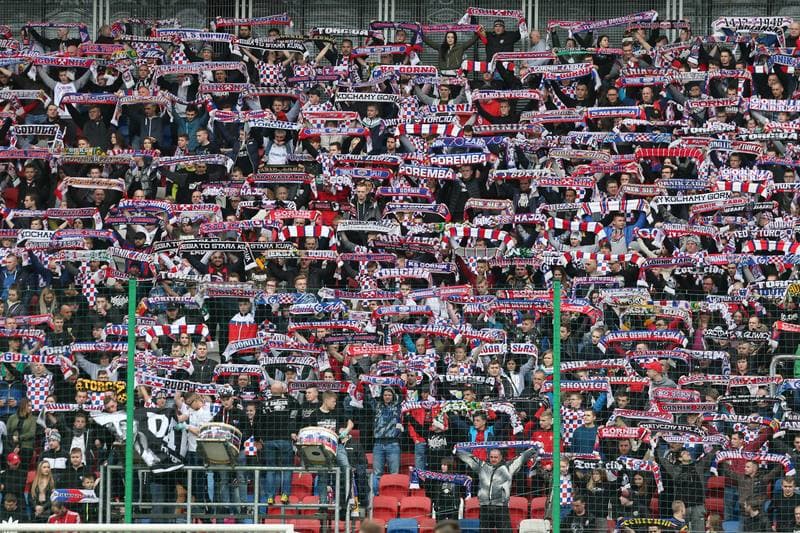 Football. Lotto Ekstraklasa. Gornik Zabrze - Sandecja Nowy Sacz. 31.03.2018