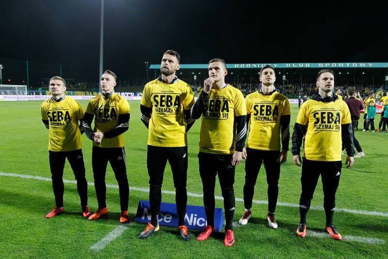 Football. Nice I Liga. GKS Katowice - Zaglebie Sosnowiec. 31.03.2018