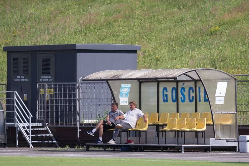 Football. Sparing. GKS 1962 Jastrzebie - Piast Gliwice. 10.07.2021