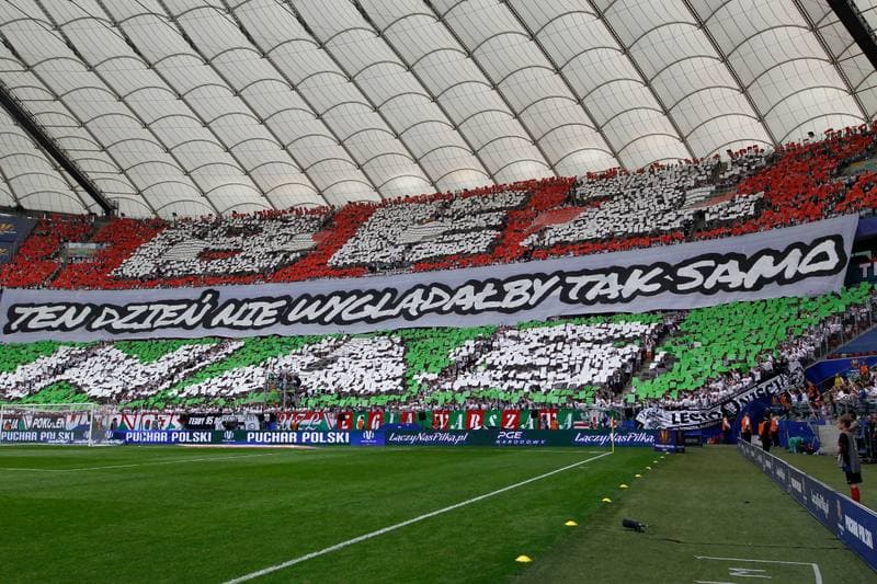 Football. Polish Cup. Arka Gdynia - Legia Warsaw. 02.05.2018