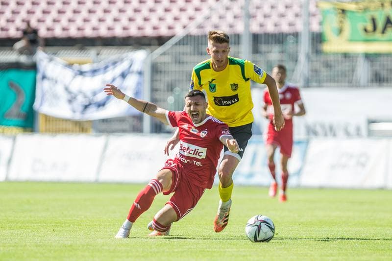Football. Sparing. GKS 1962 Jastrzebie - Piast Gliwice. 10.07.2021