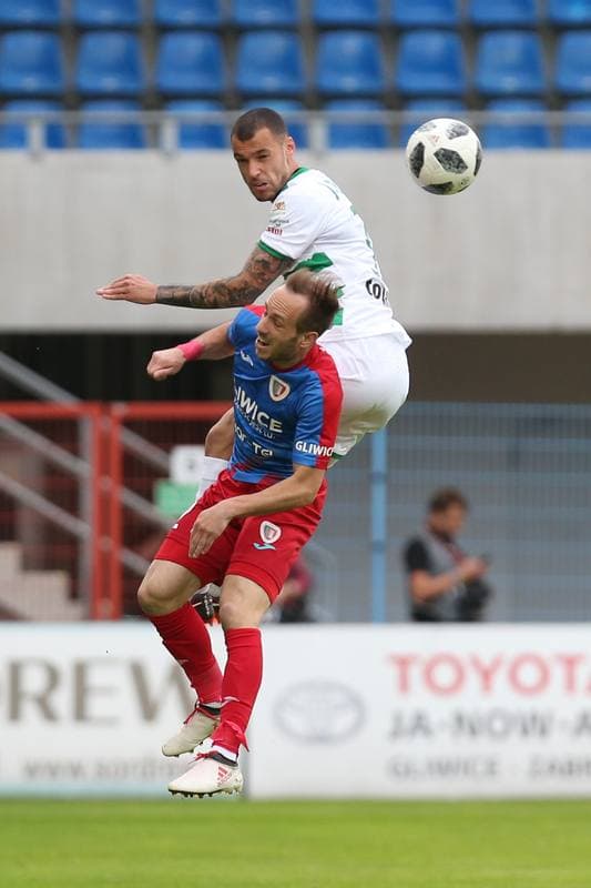 Football. Lotto Ekstraklasa. Piast Gliwice - Lechia Gdansk. 08.05.2018