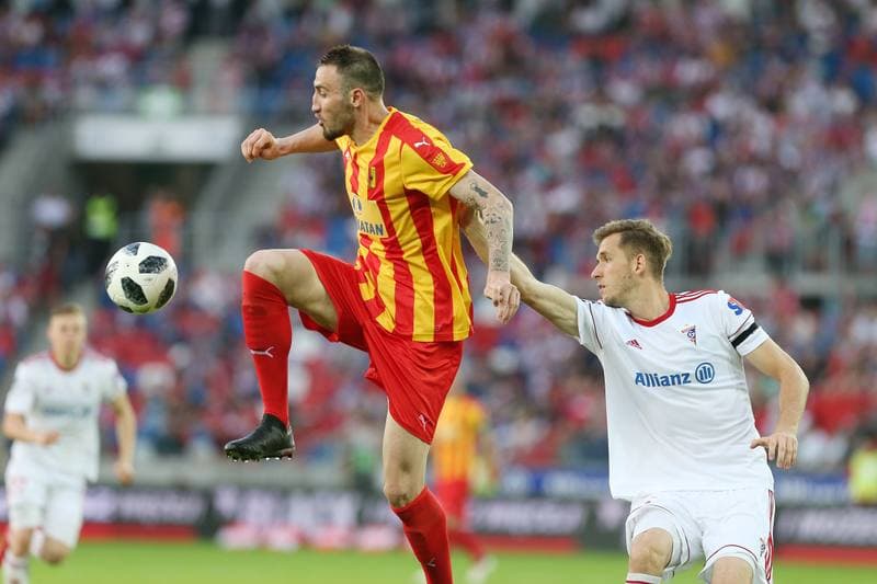 Football. Lotto Ekstraklasa. Gornik Zabrze - Korona Kielce. 09.05.2018