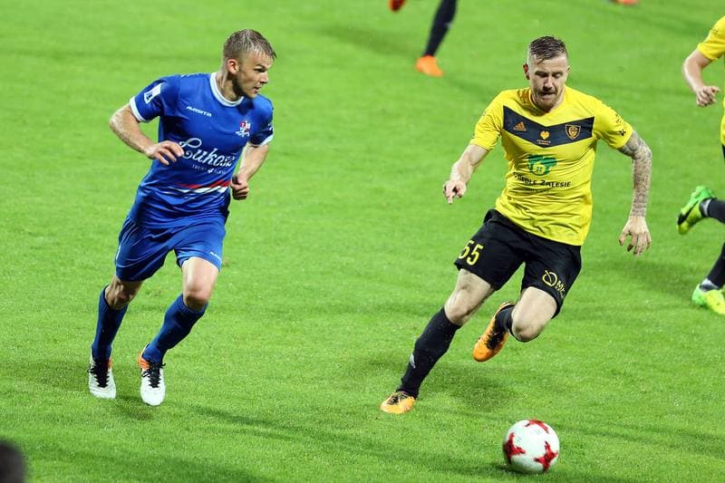 Football. Nice I Liga. GKS Katowice - Podbeskidzie Bielsko-Biala. 09.05.2018