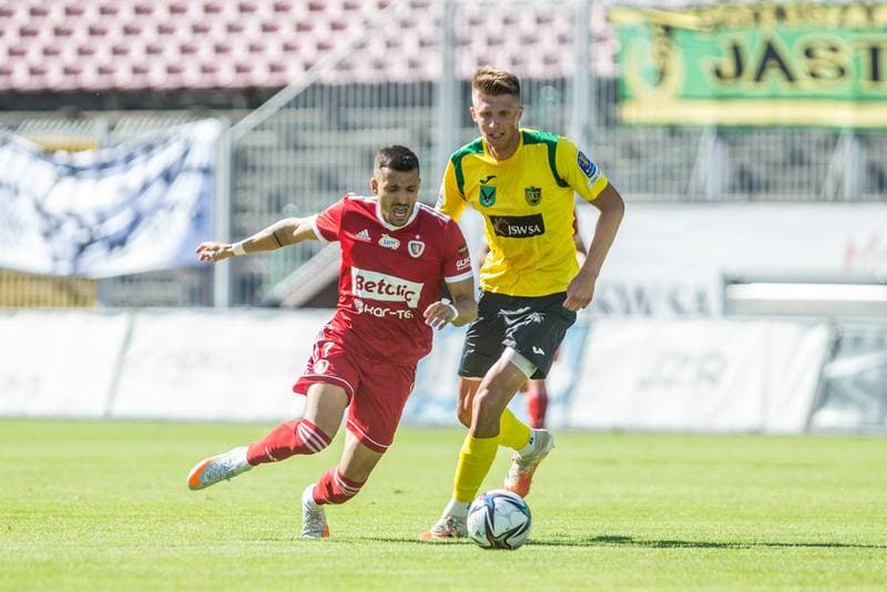 Football. Sparing. GKS 1962 Jastrzebie - Piast Gliwice. 10.07.2021