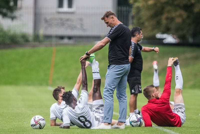 Football. Sparing. Gornik Zabrze - Puszcza Niepolomice. 03.07.2021