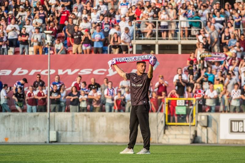Football. Gornik Zabrze. Press Conference. 08.07.2021