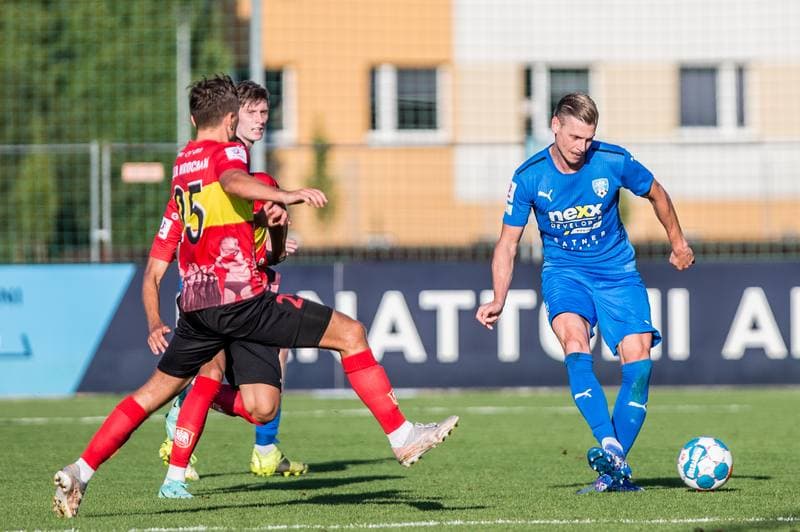 Football. III Liga. LKS Goczalkowice-Zdroj - Sleza Wroclaw. 07.08.2021