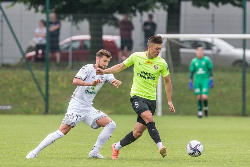 Football. Sparing. Gornik Zabrze - Puszcza Niepolomice. 03.07.2021