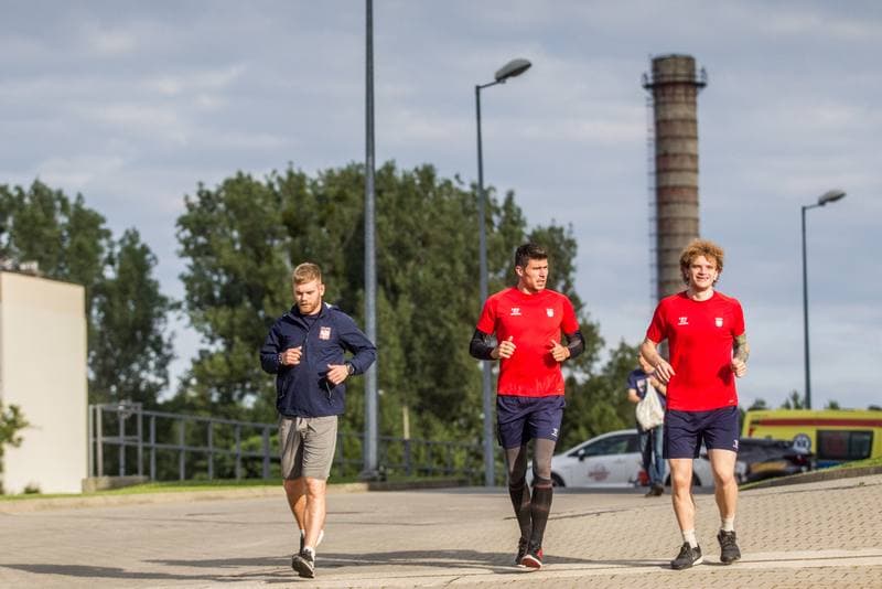 Ice Hockey. Sparing. Reprezentacja Polski - Re-Plast Unia Oswiecim. 20.08.2021