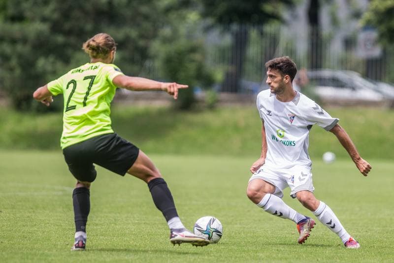 Football. Sparing. Gornik Zabrze - Puszcza Niepolomice. 03.07.2021