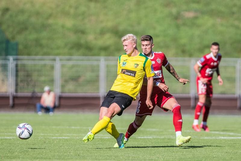 Football. Sparing. GKS 1962 Jastrzebie - Piast Gliwice. 10.07.2021