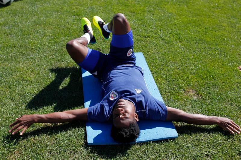 Football. Piast Gliwice. Training. 07.08.2018