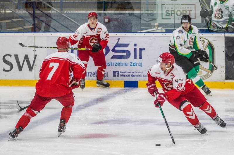 Ice Hockey. Sparing. Reprezentacja Polski - JKH GKS Jastrzebie. 22.08.2021
