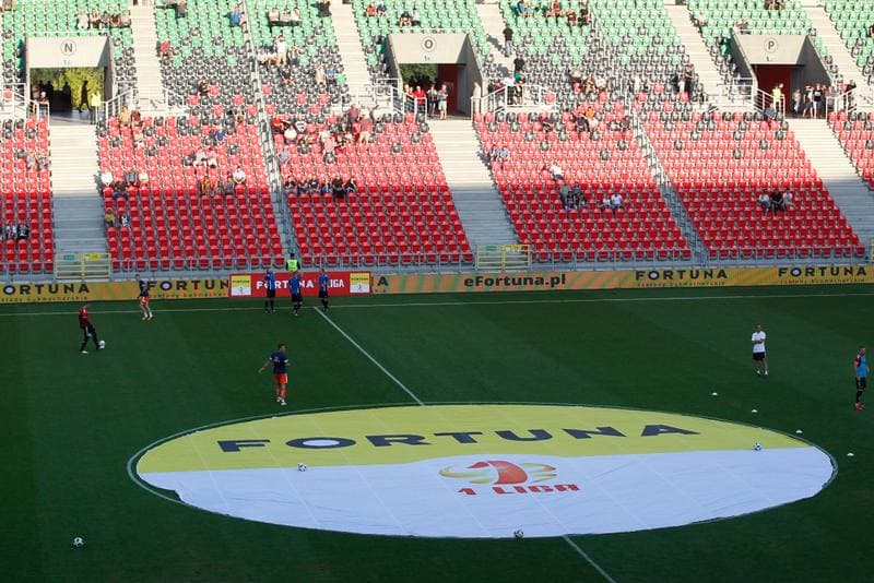 Football. Fortuna I Liga. GKS Tychy - Bruk-Bet Termalica Nieciecza. 11.08.2018