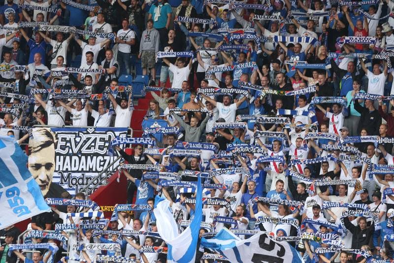 Football. Fortuna:Liga. Banik Ostrava - Dukla Praha. 25.08.2018