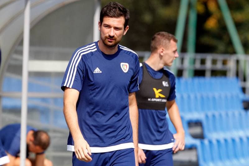 Football. Piast Gliwice. Training. 30.08.2018