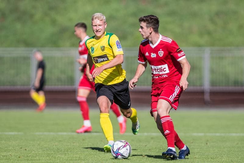 Football. Sparing. GKS 1962 Jastrzebie - Piast Gliwice. 10.07.2021