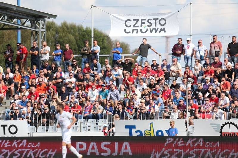 Football. Fortuna I Liga. Rakow Czestochowa - Stal Mielec. 16.09.2018