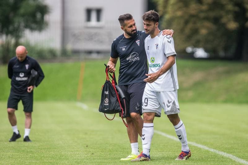 Football. Sparing. Gornik Zabrze - Puszcza Niepolomice. 03.07.2021