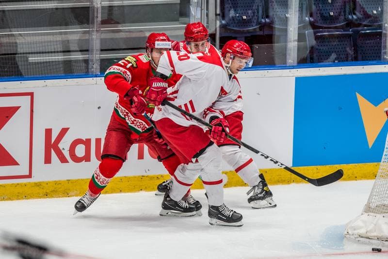 Ice Hockey. Olympic Games Qualifiers. Belarus - Poland. 26.08.2021