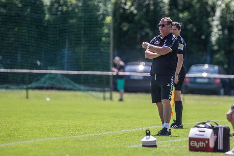Football. Sparing. MFK Karvina - Gornik Zabrze. 30.06.2021