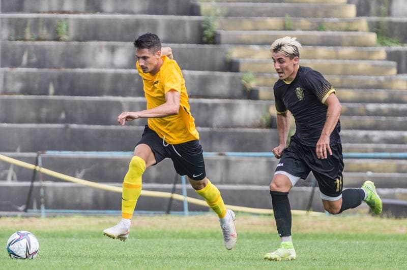 Football. Sparing. Polonia Bytom - Wieczysta Krakow. 17.07.2021