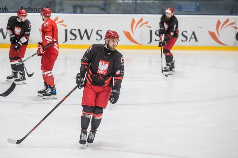 Ice Hockey. Poland national team. Training. 19.08.2021