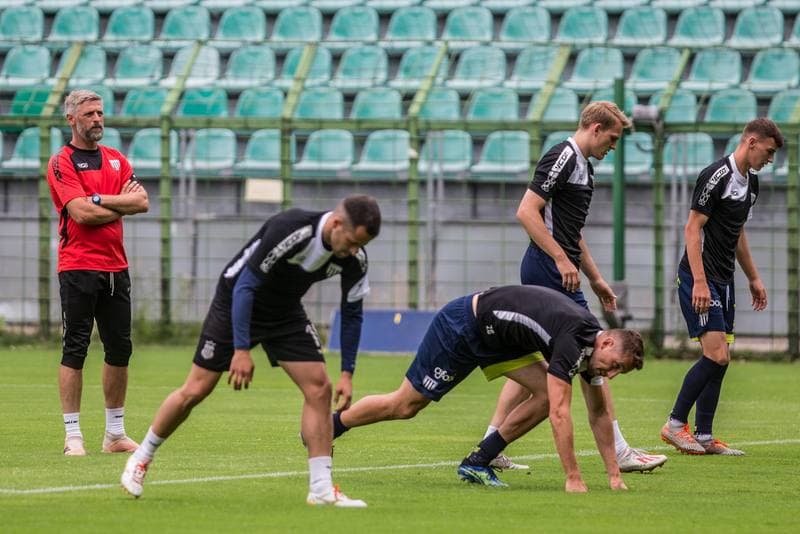 Football. Sparing. GKS Katowice - Sandecja Nowy Sacz. 10.07.2021