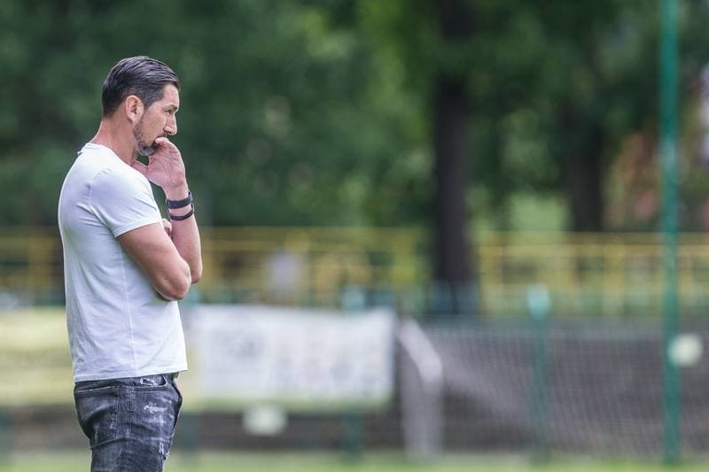 Football. Sparing. GKS Katowice - Sandecja Nowy Sacz. 10.07.2021