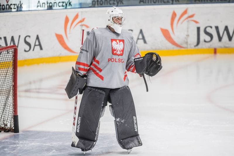 Ice Hockey. Poland national team. Training. 19.08.2021