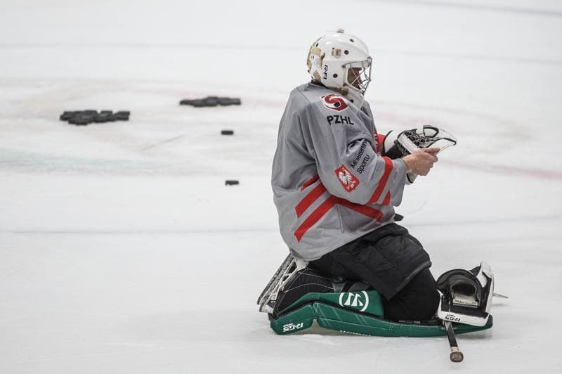 Ice Hockey. Poland national team. Training. 19.08.2021