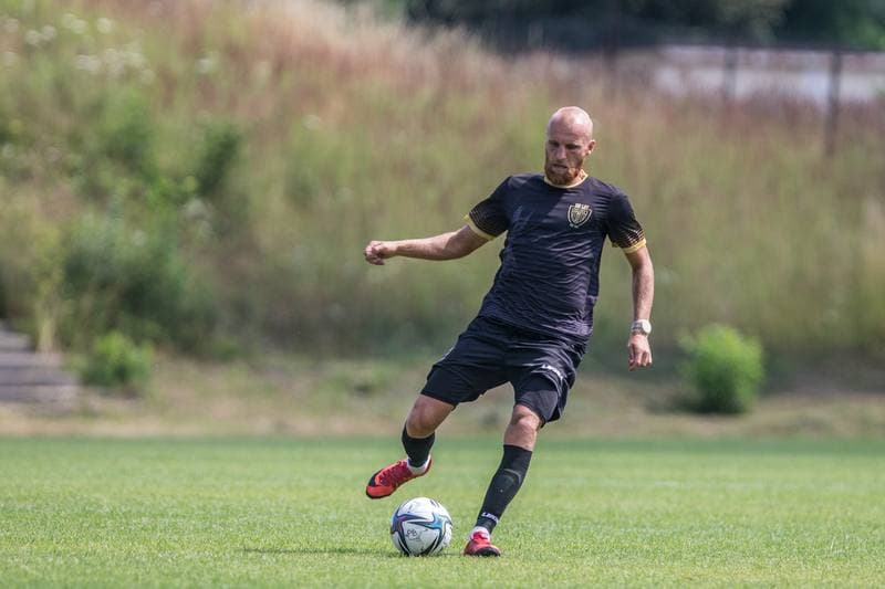 Football. Sparing. Polonia Bytom - Wieczysta Krakow. 17.07.2021