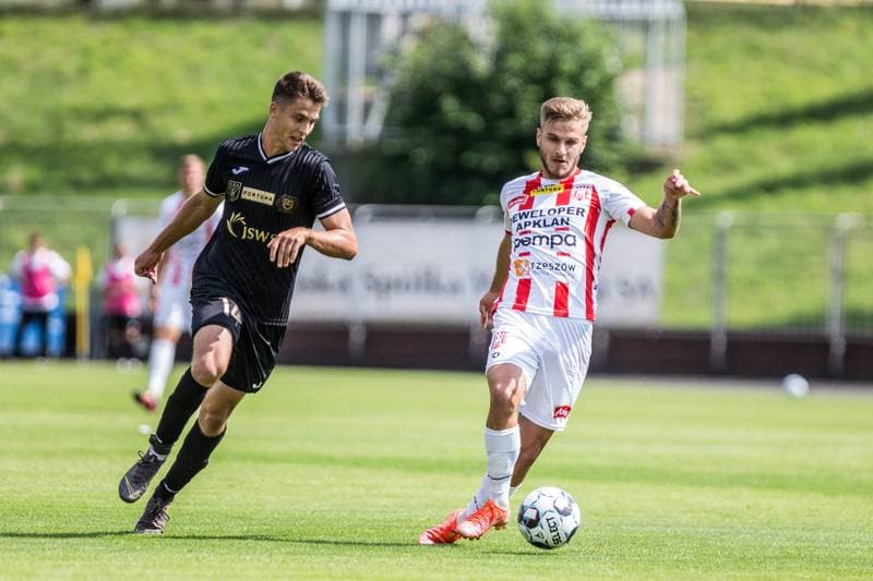 Football. Fortuna I Liga. GKS 1962 Jastrzebie - Resovia Rzeszow. 21.08.2021