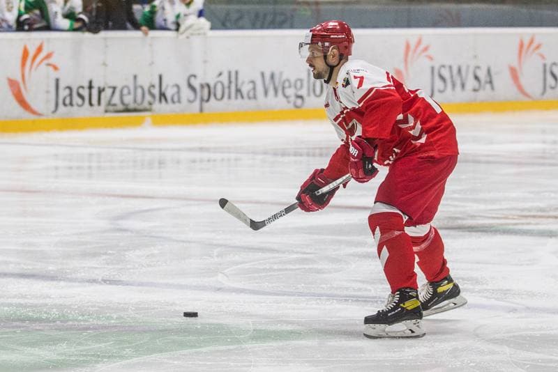 Ice Hockey. Sparing. Reprezentacja Polski - JKH GKS Jastrzebie. 22.08.2021