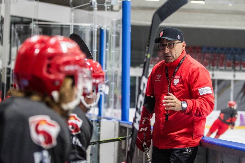 Ice Hockey. Poland national team. Training. 22.07.2021