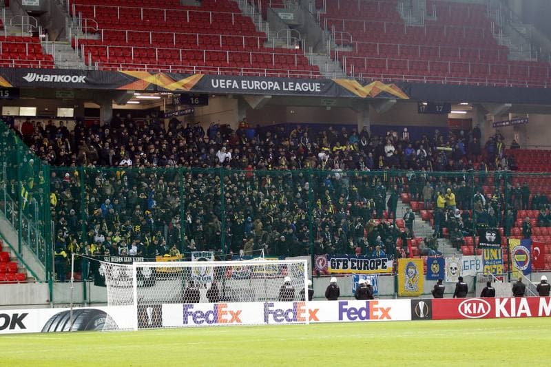 Football. UEFA Europa League. Spartak Trnava - Fenerbahce. 13.12.2018