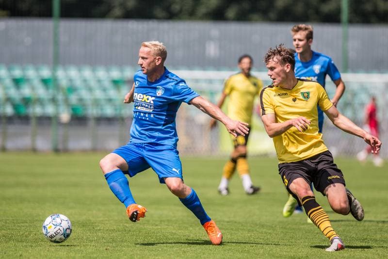 Football. Sparing. GKS Katowice - LKS Goczalkowice Zdroj. 24.07.2021