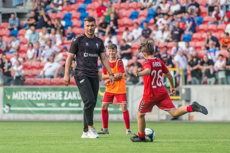 Football. Gornik Zabrze. Press Conference. 08.07.2021