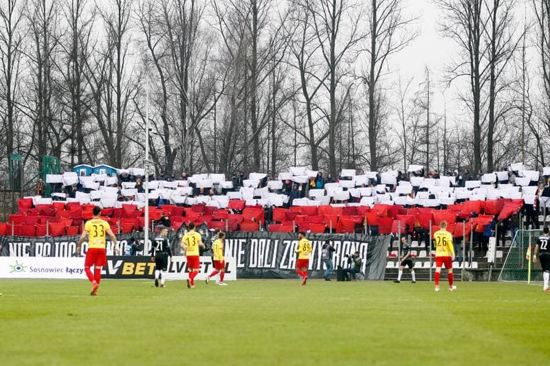 Football. Lotto Ekstraklasa. Zaglebie Sosnowiec - Korona Kielce. 02.03.2019