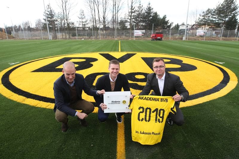 Football. Akademia im. Lukasza Piszczka. Press Conference. 19.03.2019