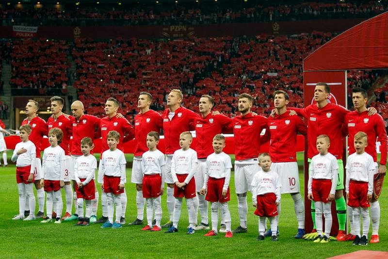 Football. Euro 2020 Qualifiers. Poland - Latvia. 24.03.2019