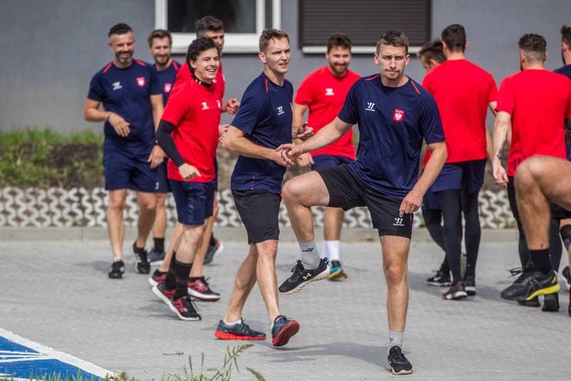 Ice Hockey. Poland national team. Training. 20.07.2021